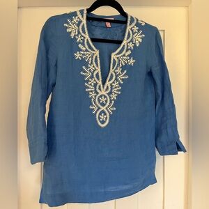 Lilly Pulitzer linen tunic
